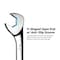 Capri Tools 18mm Angle Open End Wrench, 30Deg and 60Deg Angles, Metric CP11918 - alternate 4